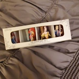 Disney princess shot glasses